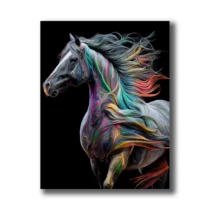 cheval multicolor