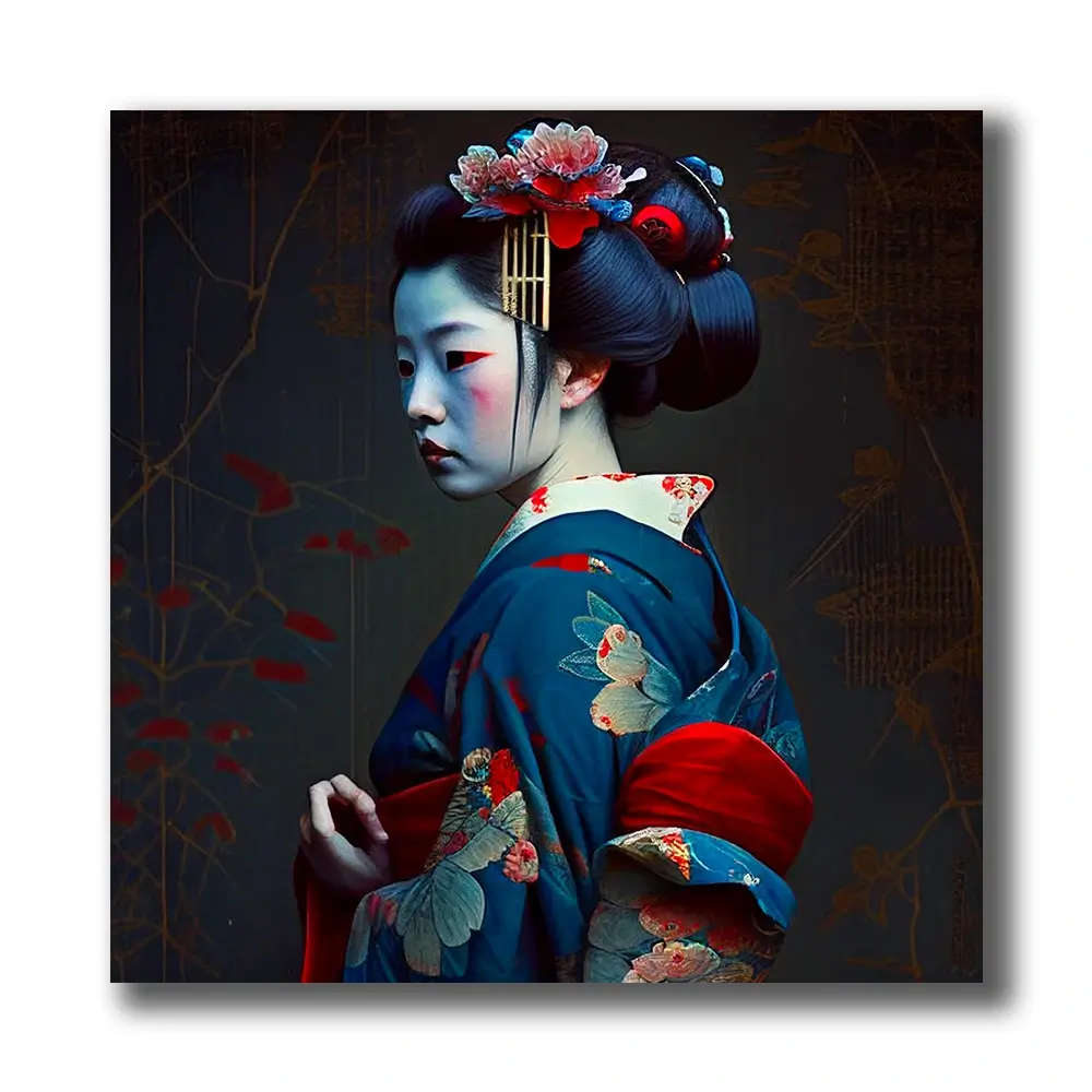Tableau Japonais Geisha