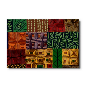 toile africain coloré