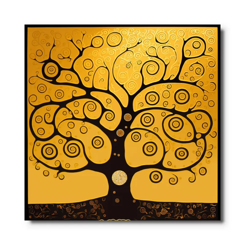 toile-arbre-de-vie-jaune