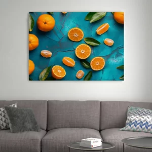 tableau cuisine oranges