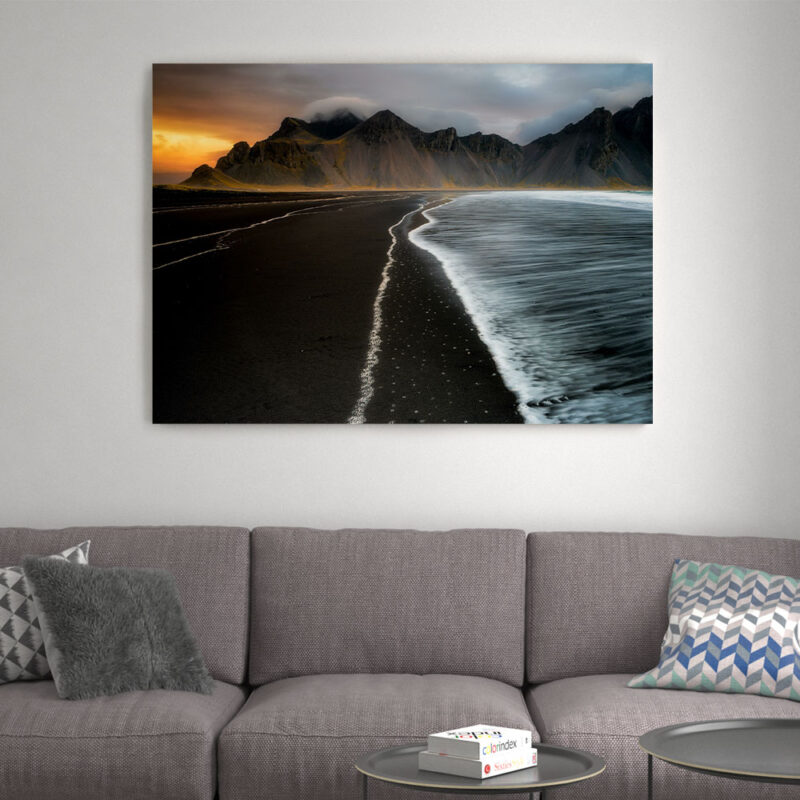 Tableau paysage islande