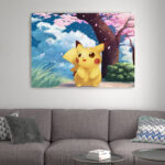 Tableau pokemon pikachu japonais